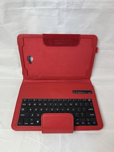 Red bluetooth keyboard case - keyboard,